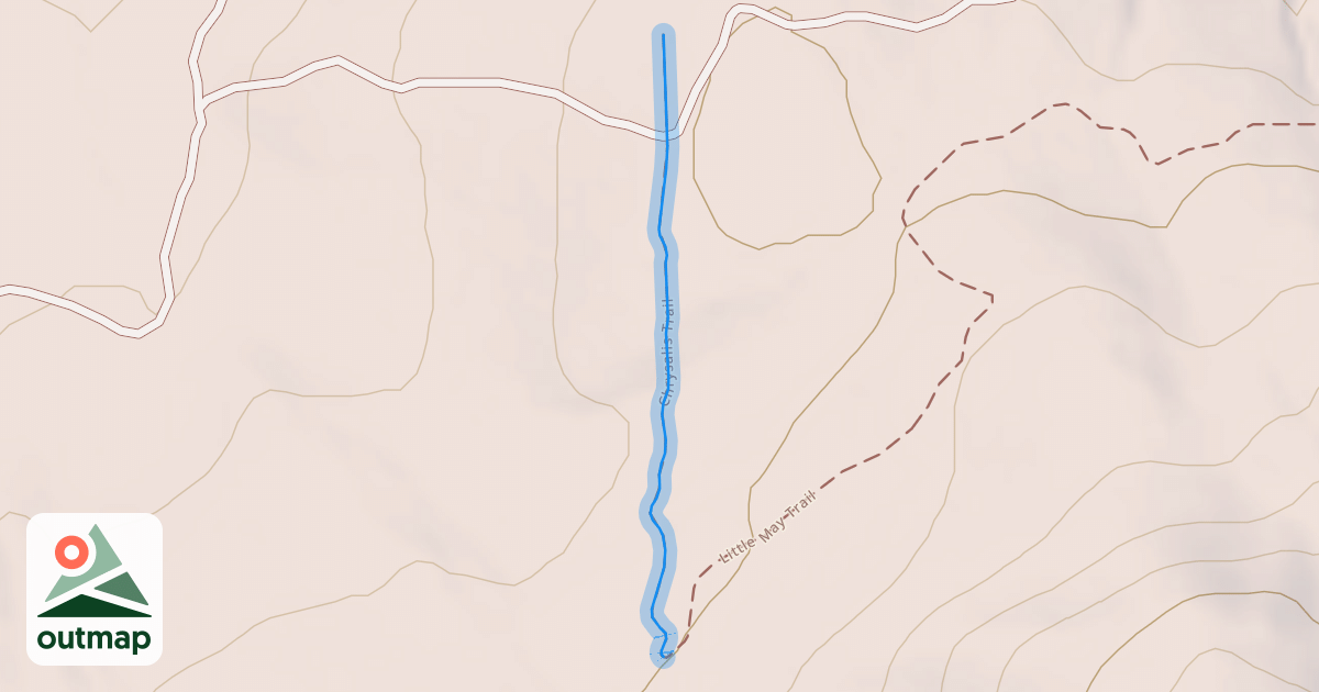 Map of Chrysalis Trail