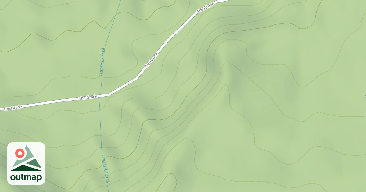 Map of Flat Mountain Trail 19