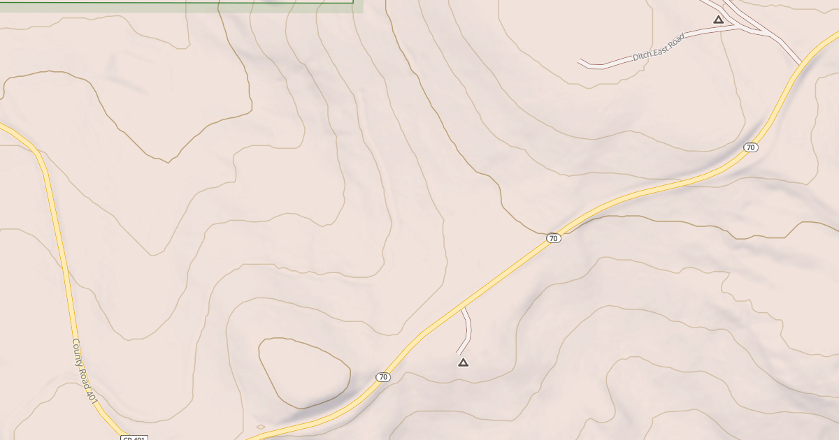 Map preview of DITCH EAST