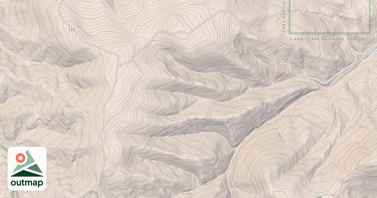 Map of BALD RIDGE DRIVEWAY