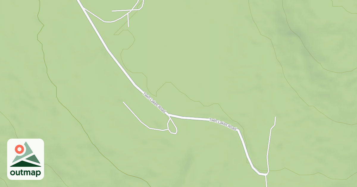 Map of (FDR) TWIN LAKES PACKER CAMP