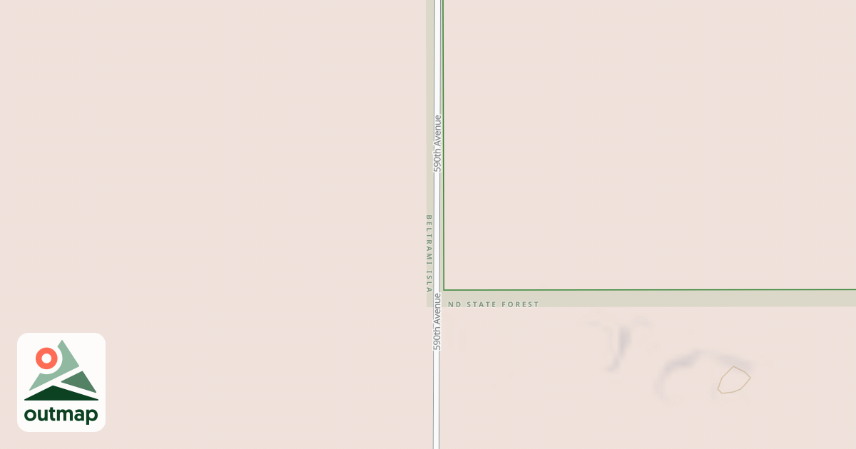 Map of Bemis Hill Trails