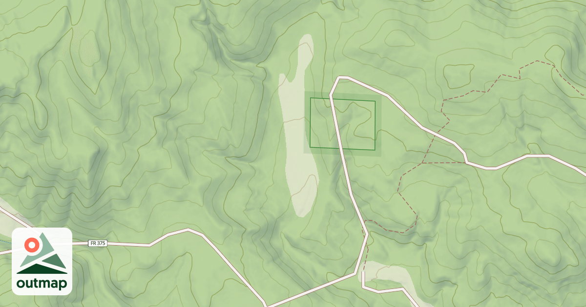 Map of USFS Motor Vehicle Use Map Roads {8ABD9805-3999-45B1-B64E-6A76D7FADB23}