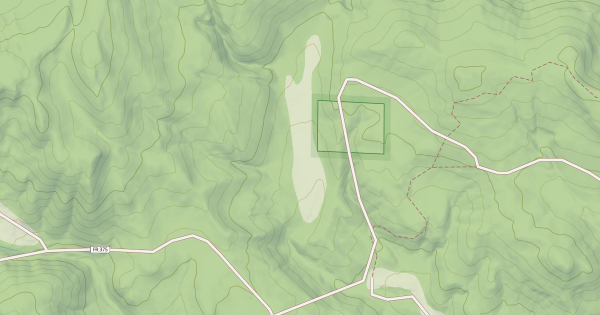 Map preview of USFS Motor Vehicle Use Map Roads {8ABD9805-3999-45B1-B64E-6A76D7FADB23}