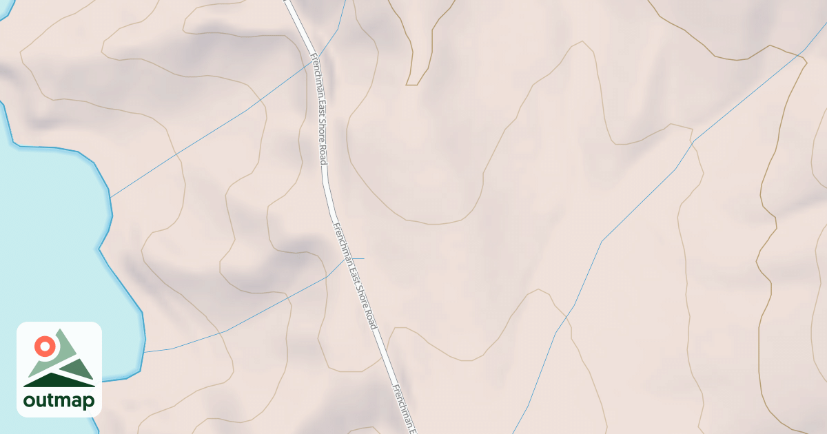 Map of BIG COVE WATER