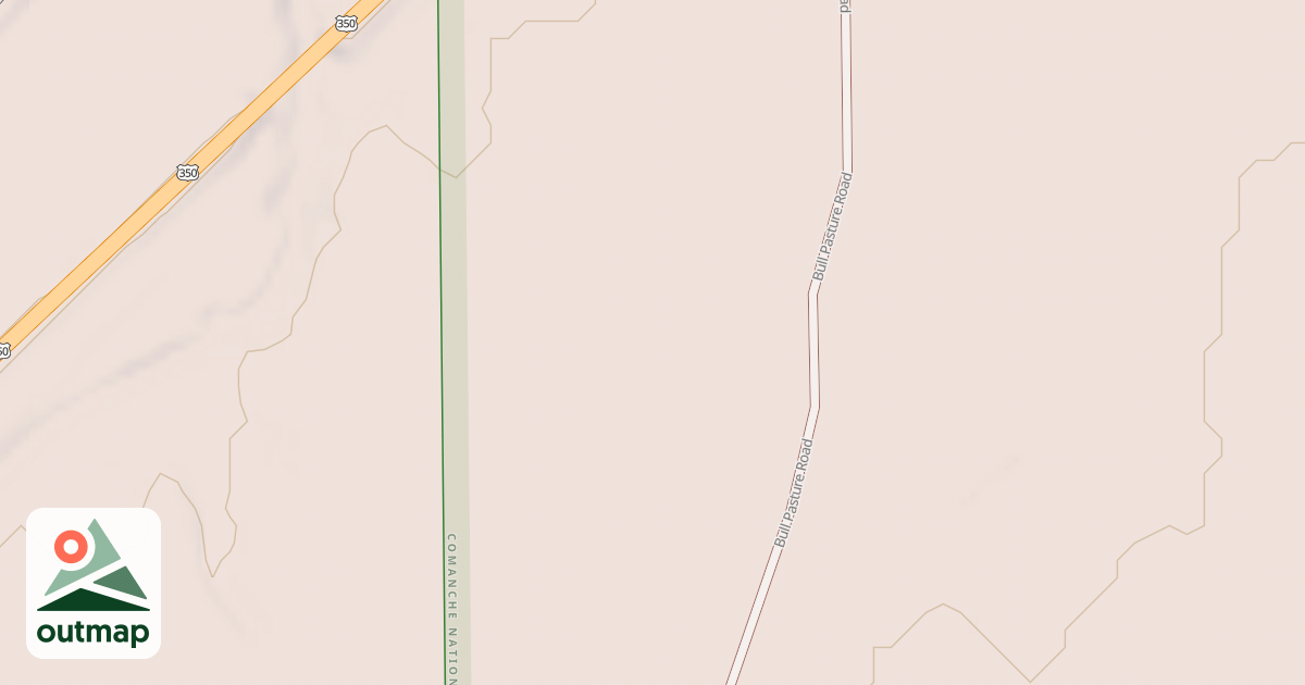Map of BULL PASTURE A