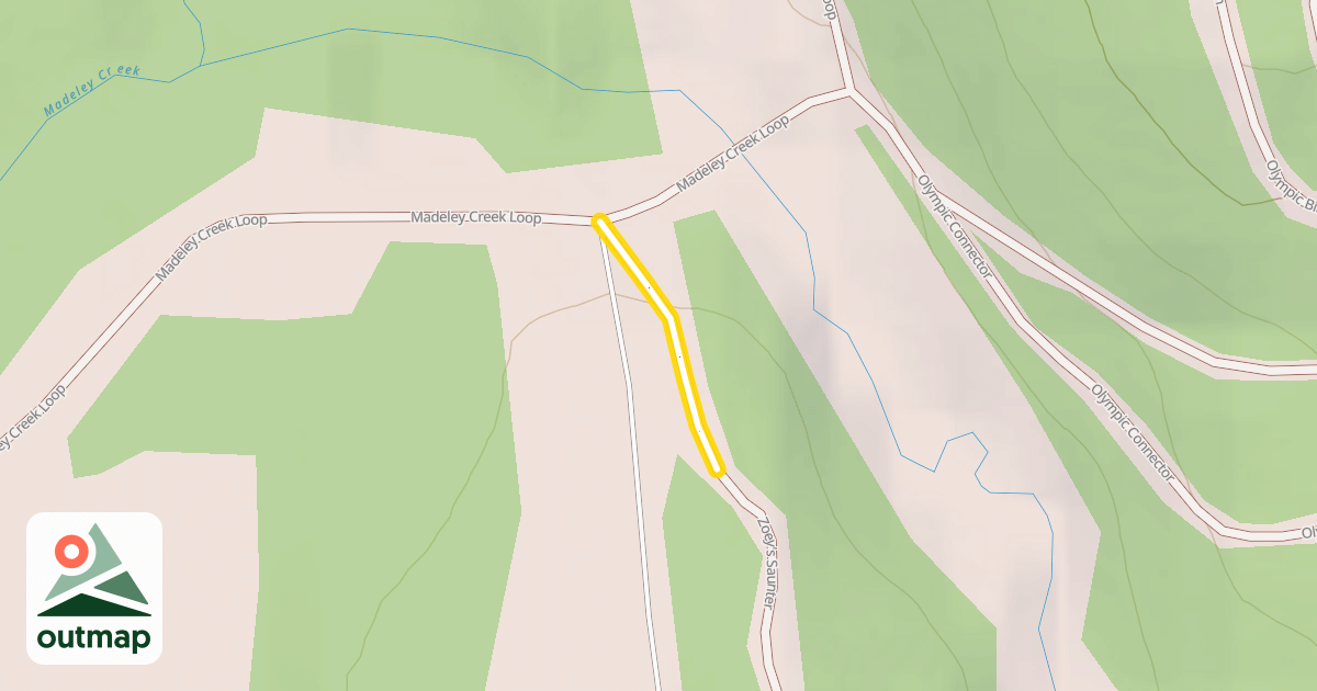 Map of Zoey's Saunter