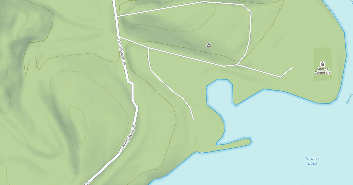Map preview of SHORES LAKE GROUP SHELTER