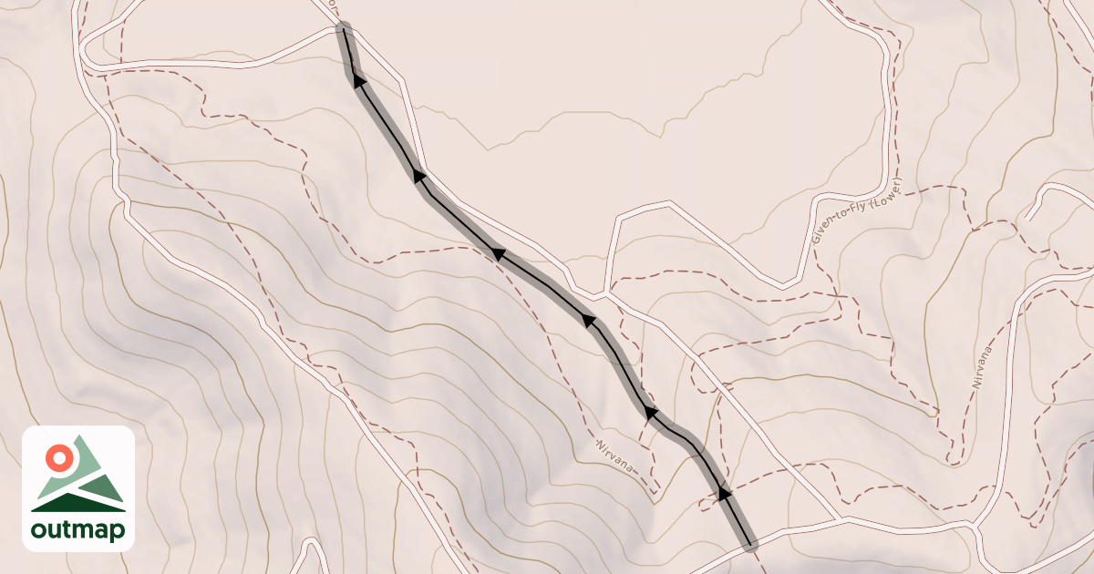 Map of Britney Spears Trail