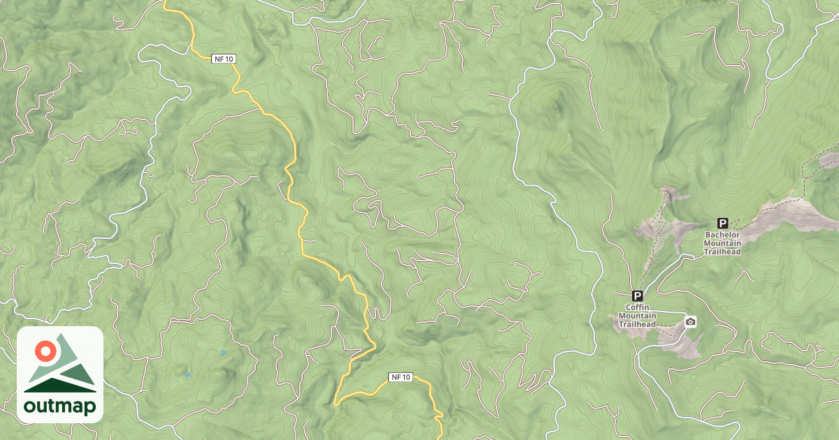Map of HAWKINS CREEK