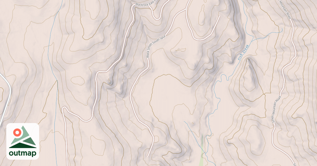 Map of BLACK SMITH SO.