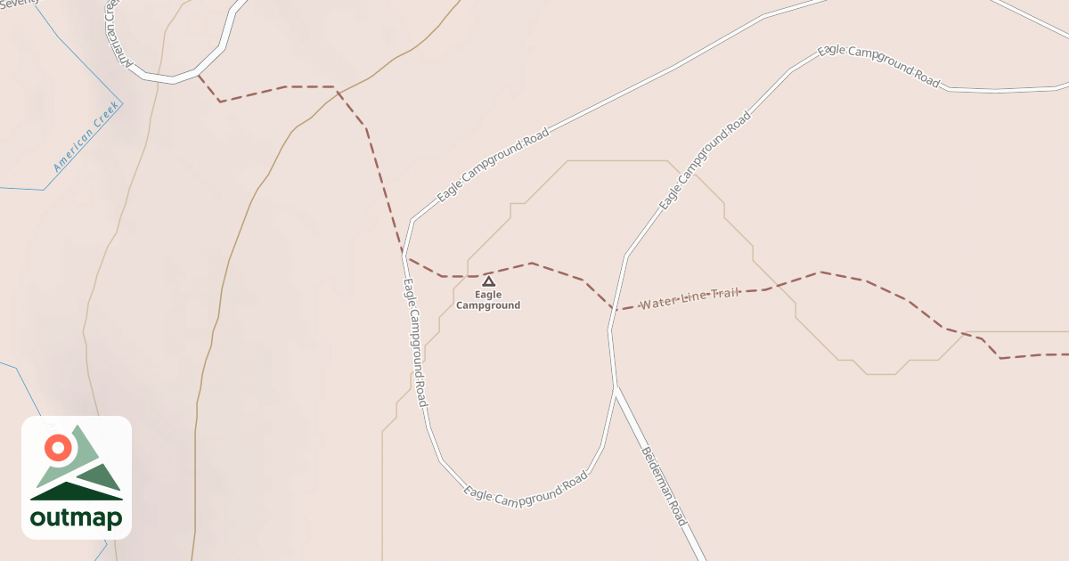 Map of Fort Egbert Campground Trail