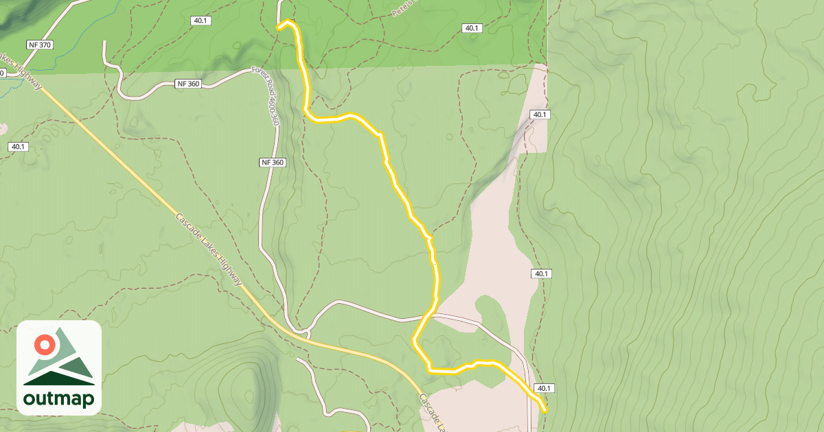Map of Water Tower Trail
