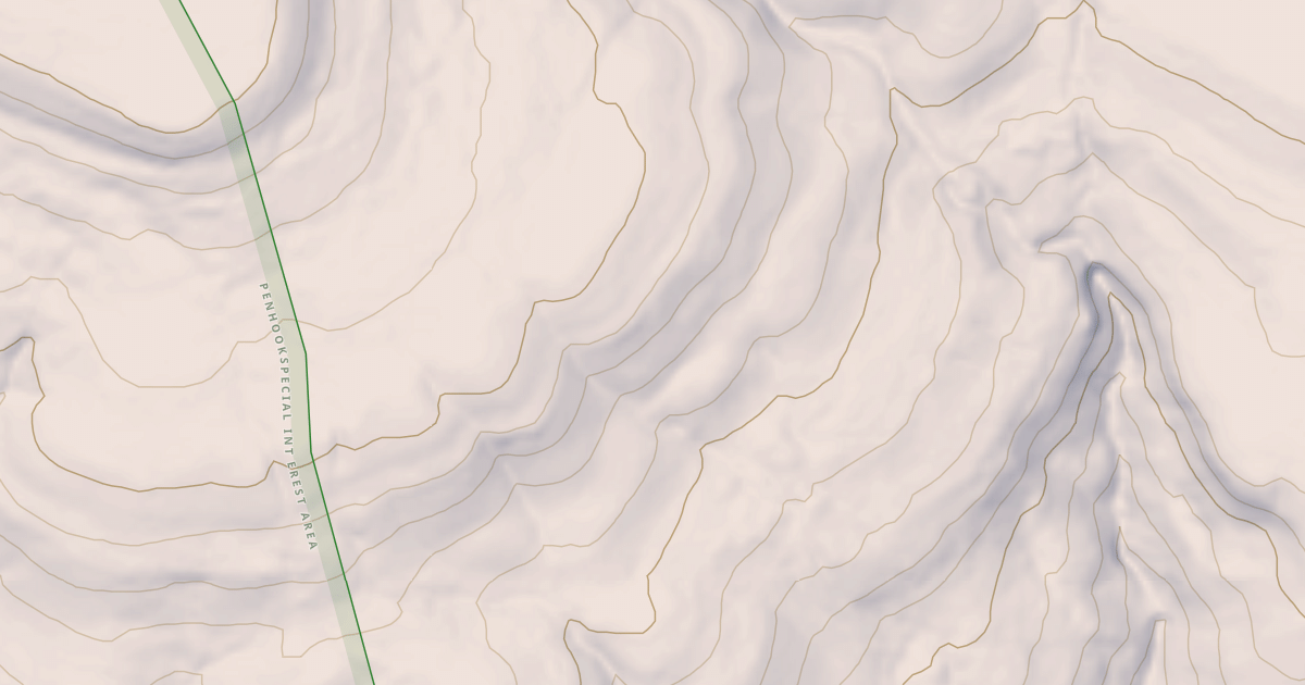Map preview of USFS Motor Vehicle Use Map Roads {77A36FFA-7526-4E3D-BB27-104C3CDDCA64}