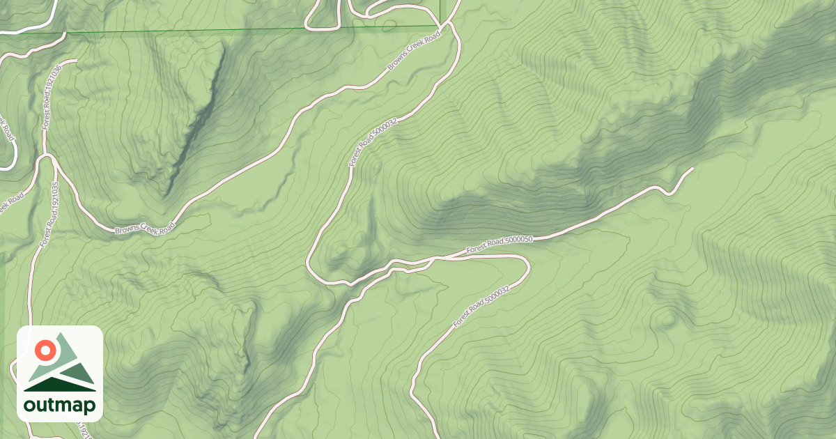 Map of USFS Motor Vehicle Use Map Roads {00255319-E8C0-494C-9646-7841E8CE9EBD}