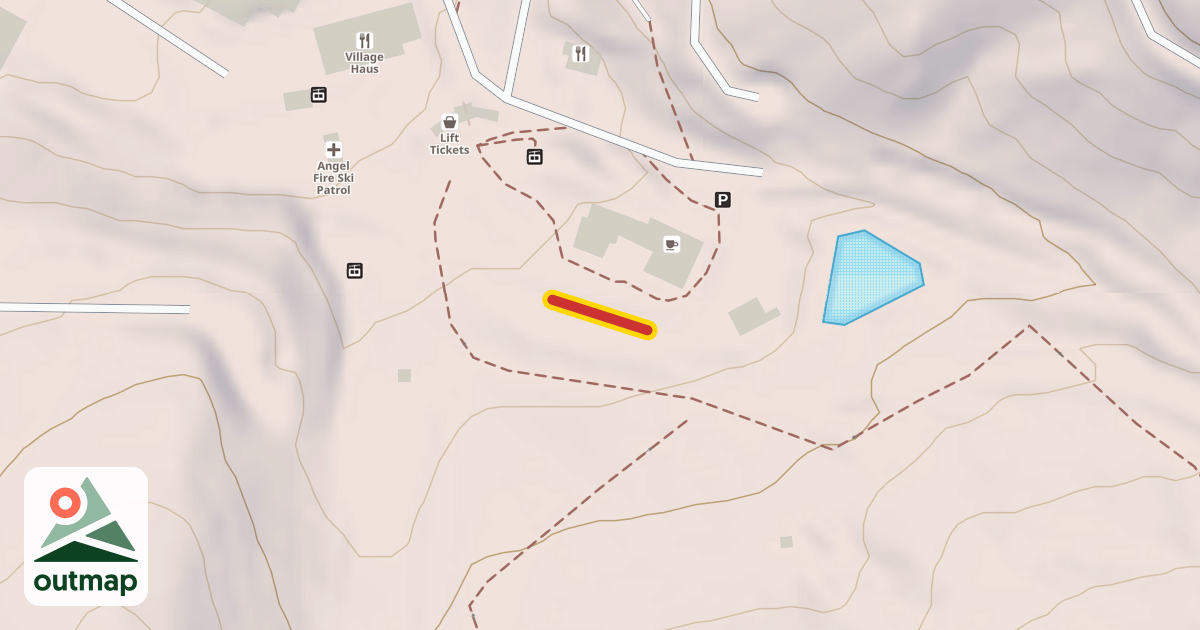 Map of Lower Magic Carpet #1
