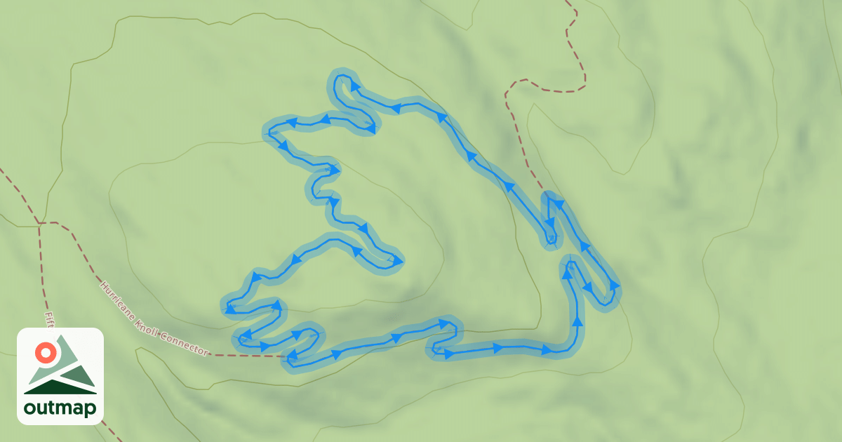 Map of Hurricane Knoll