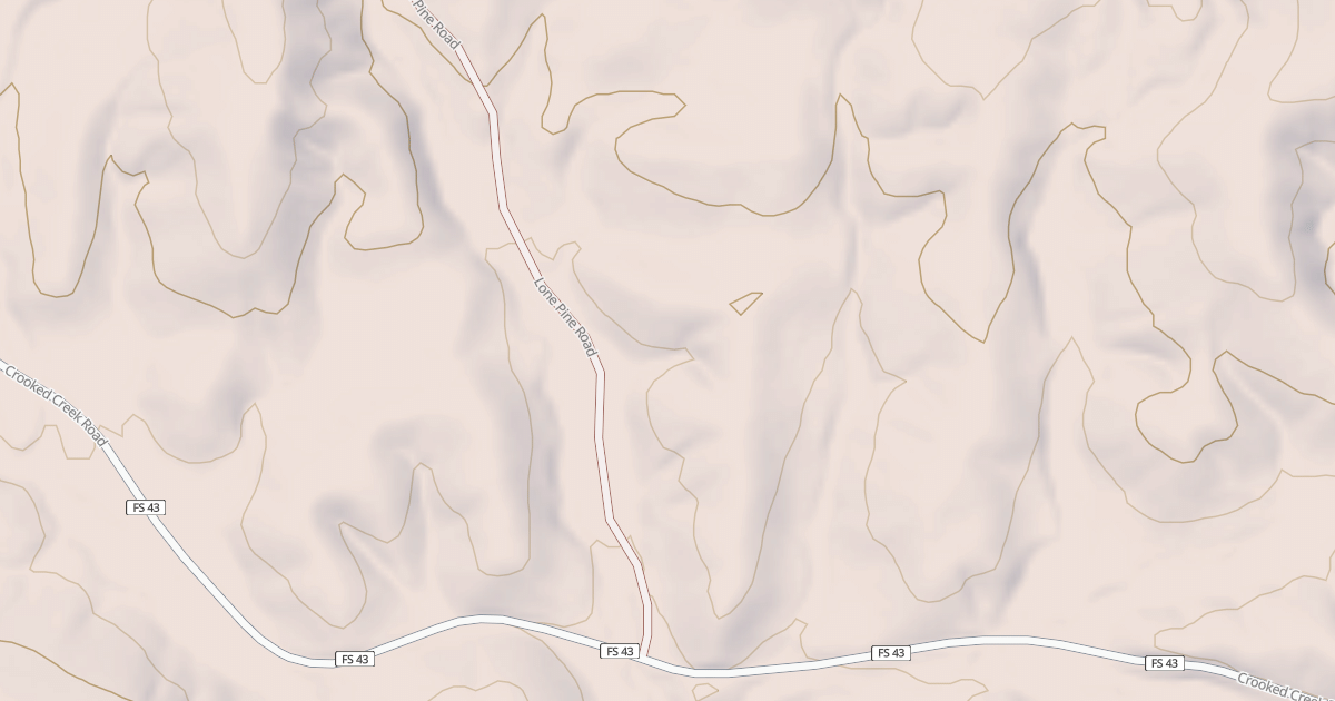 Map preview of LONE PINE