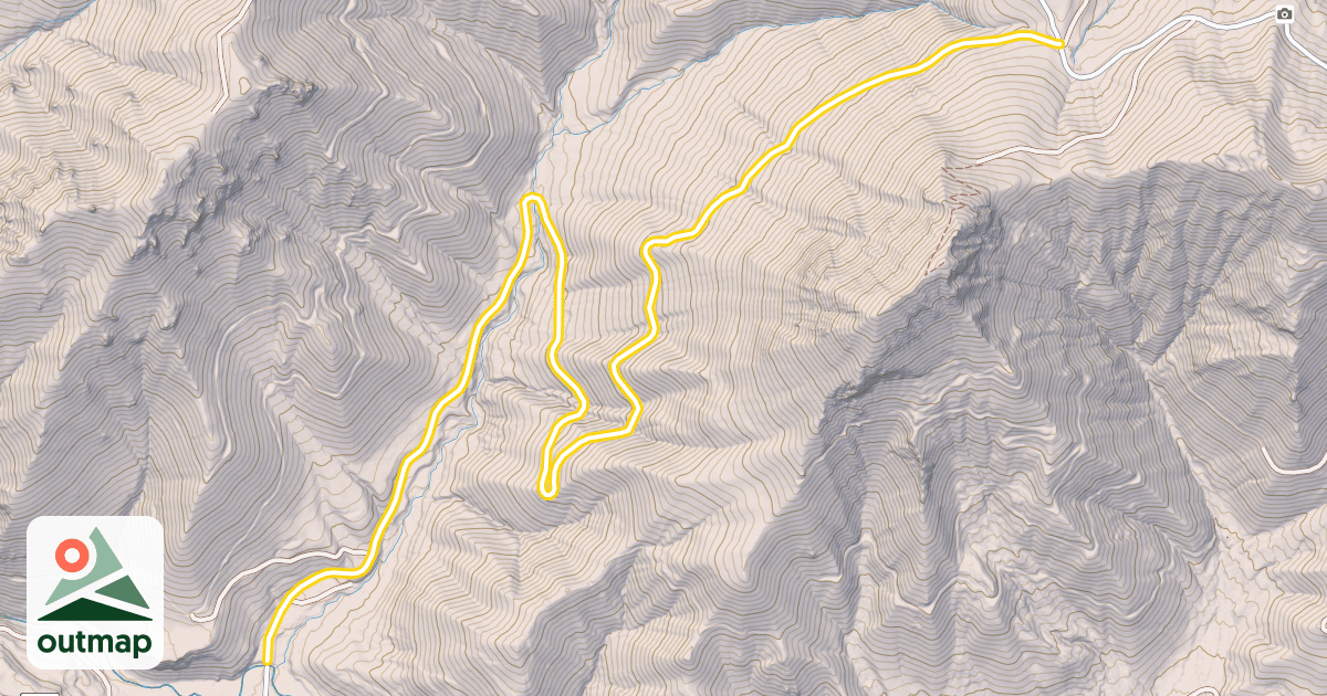 Map of Whistler Creek Road