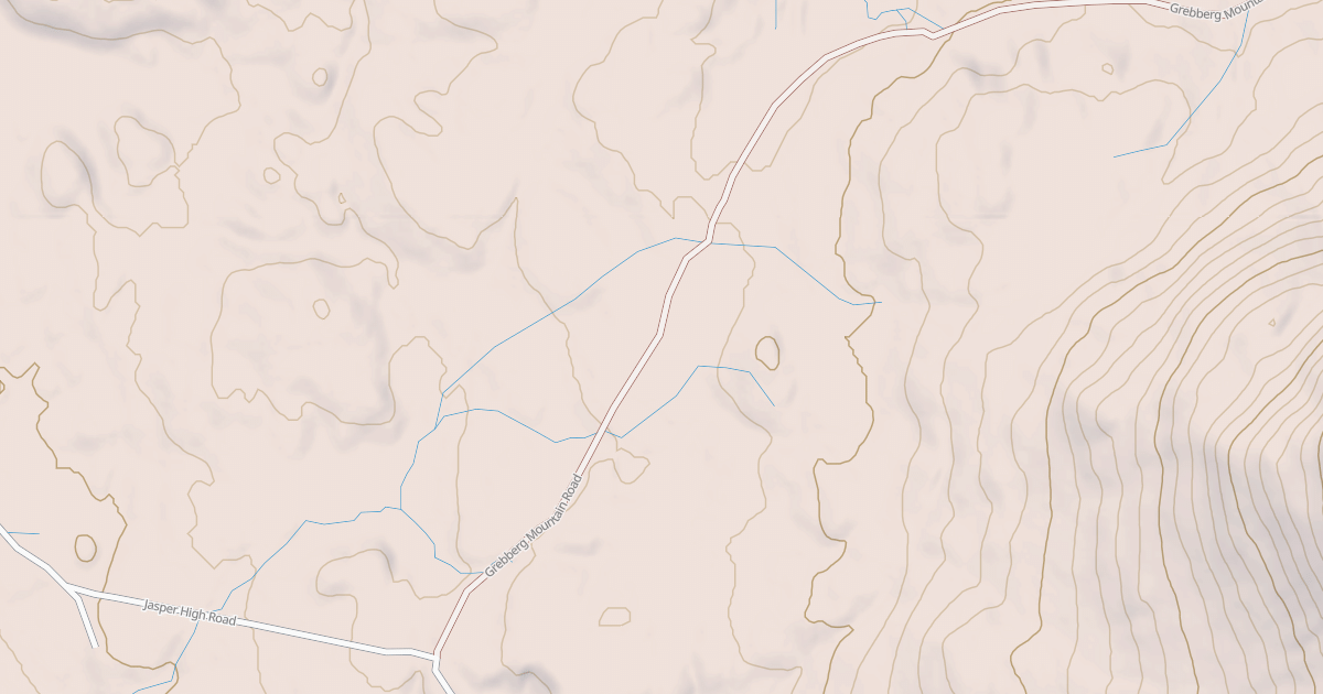 Map preview of GREBBERG MOUNTAIN