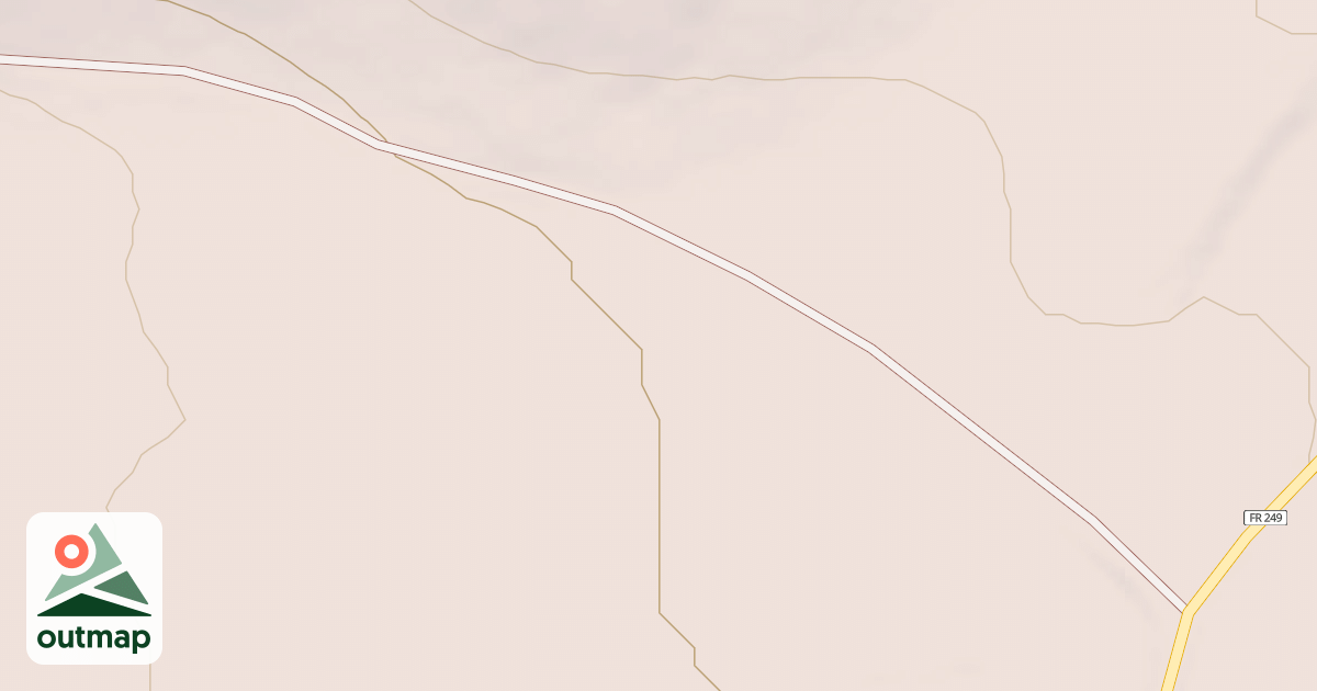Map of COYOTE TS.