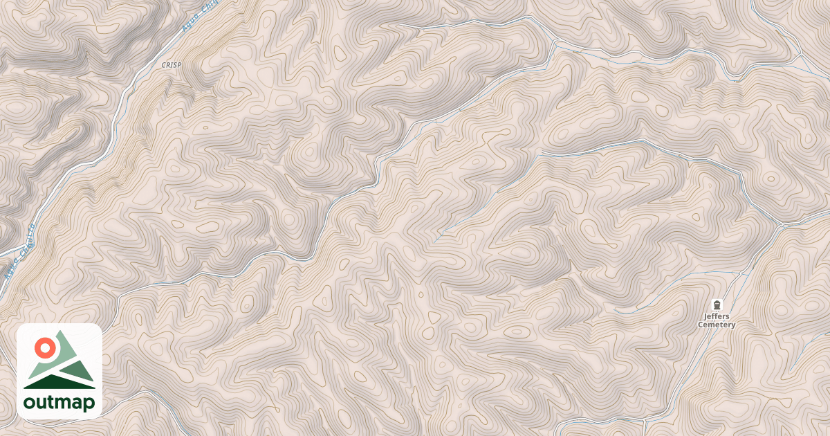 Map of PERK CANYON