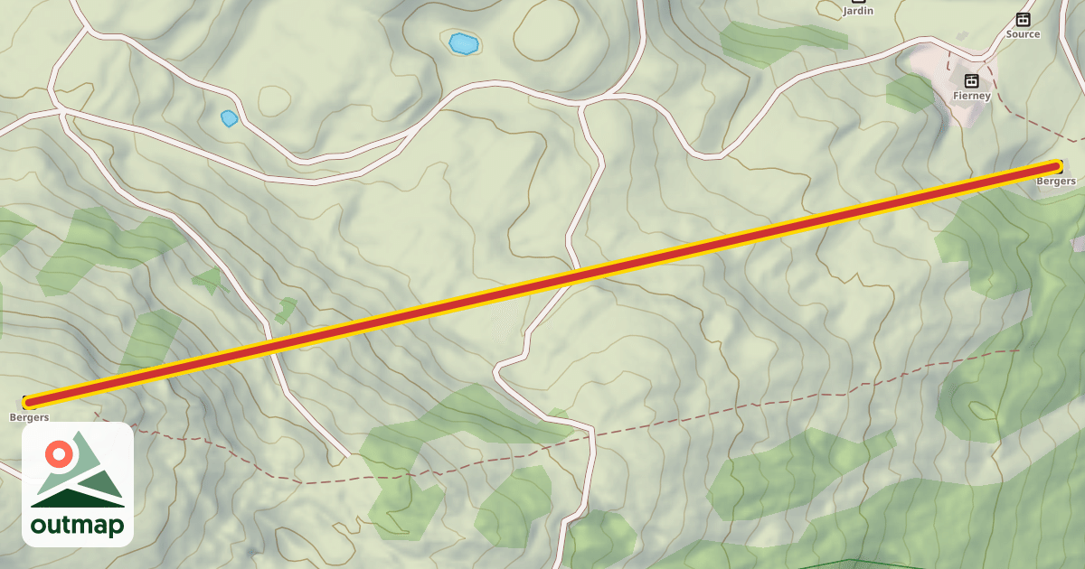 Map of Bergers