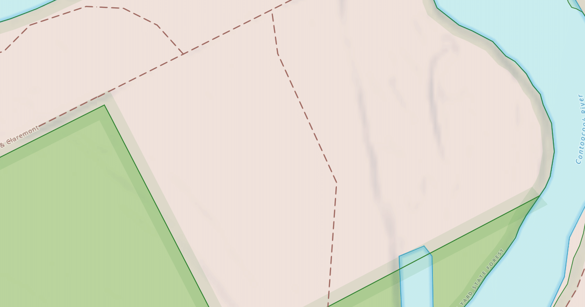 Map preview of Mast Yard Trails