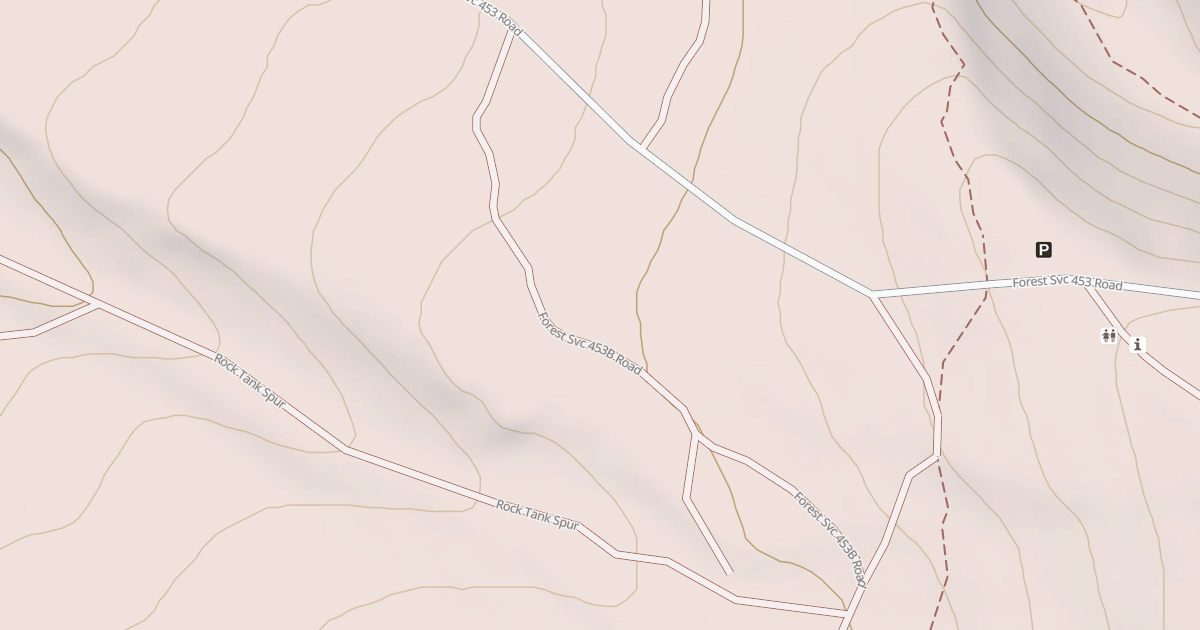 Map preview of USFS Motor Vehicle Use Map Roads {DF8FDBB9-6F60-487D-9355-215B987DA577}