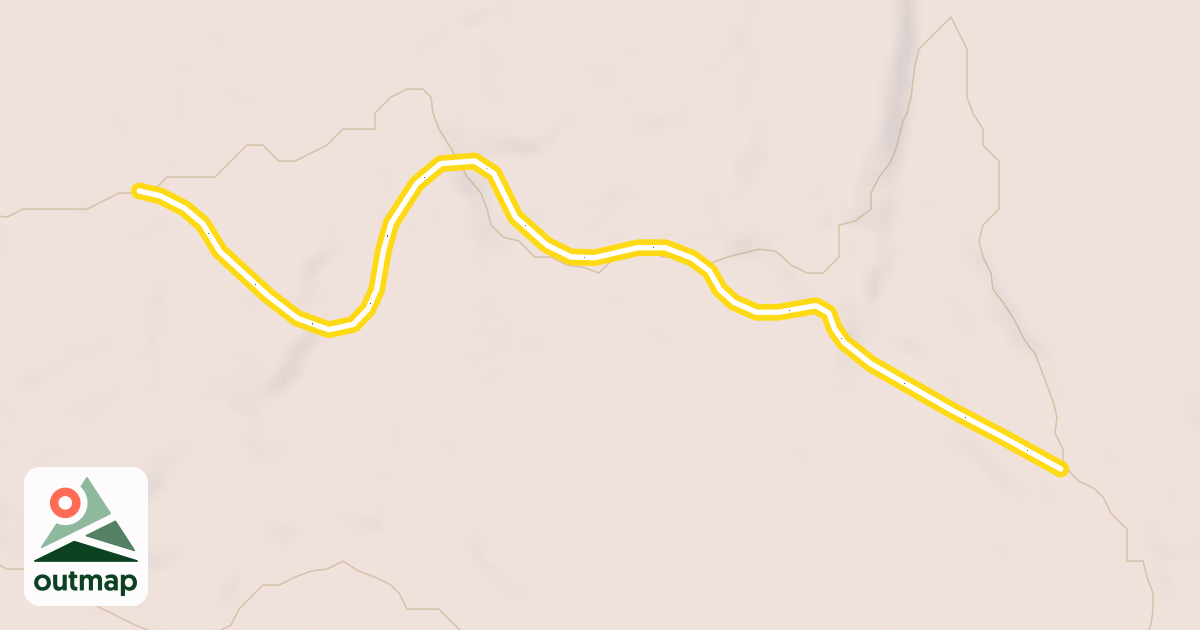Map of Bennett's Run
