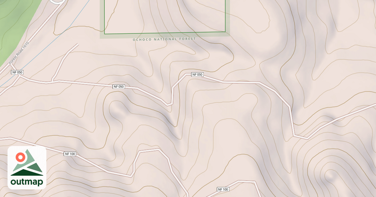 Map of USFS Motor Vehicle Use Map Roads {41417F2D-78F4-41B4-B0FF-A6B2BADB7FFD}