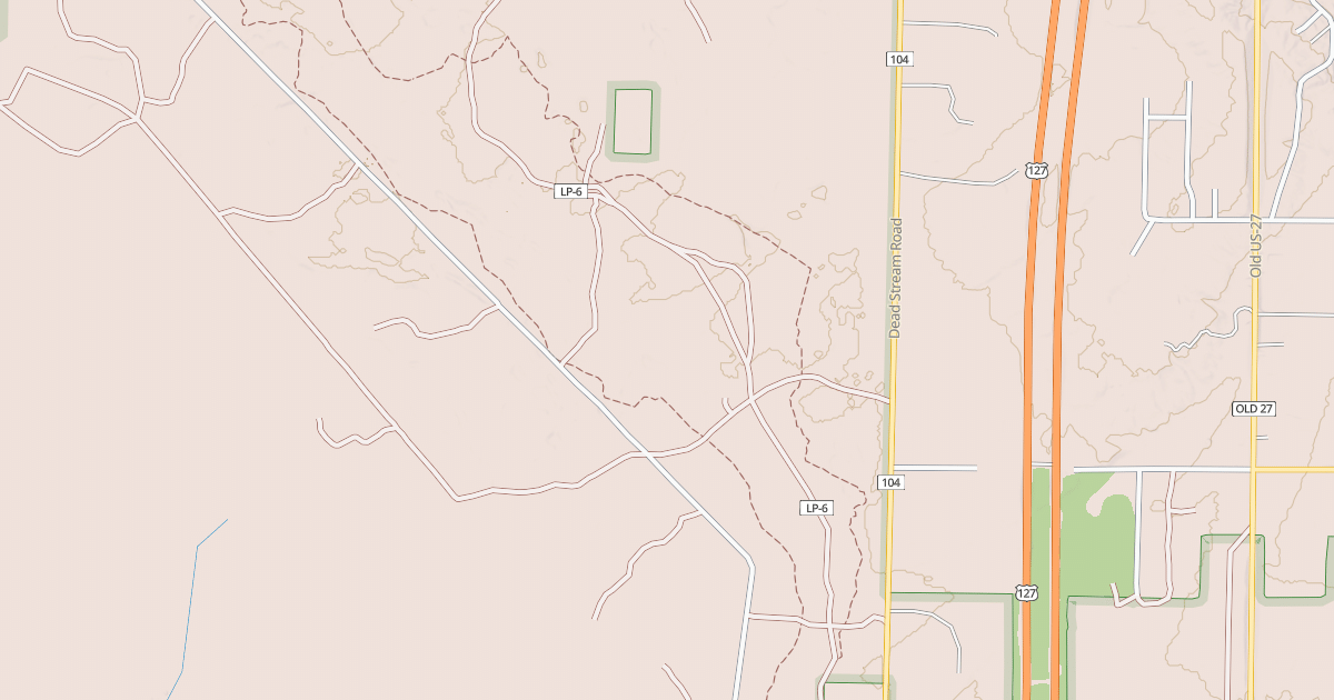 Map preview of West Higgins Trail