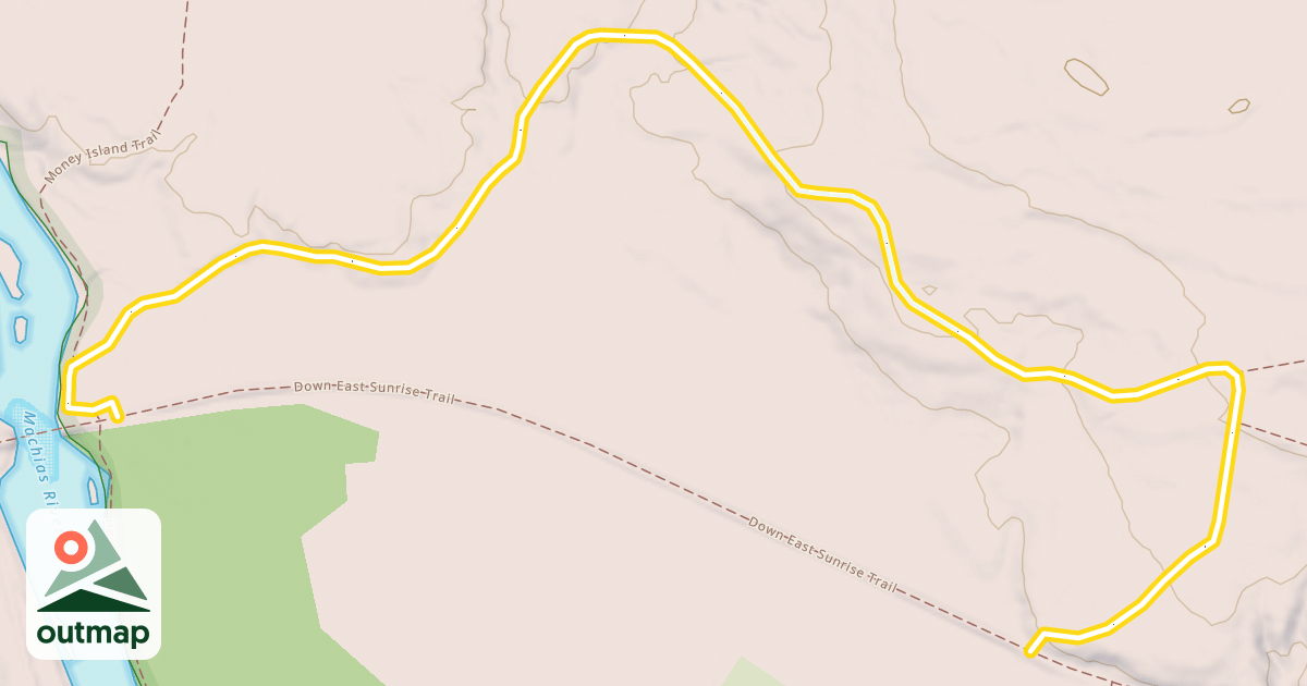 Map of Homestead Trail