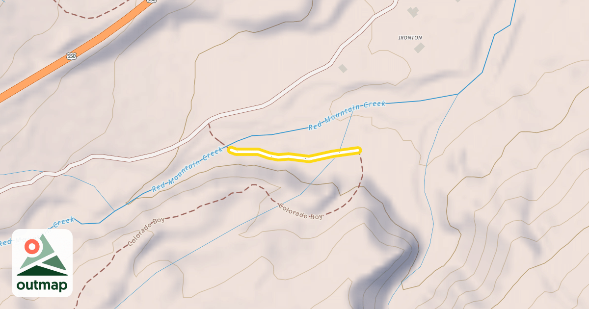 Map of Townsite Loop