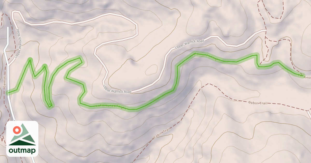Map of LaFortunes Flight