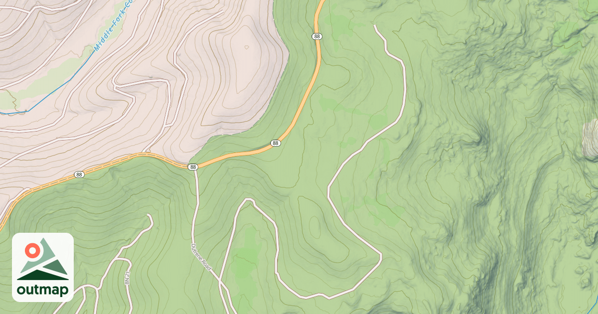Map of DUFRENE CAMP