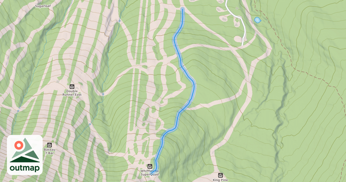 Map of Upper Buckboard