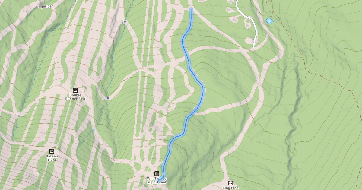 Map preview of Upper Buckboard