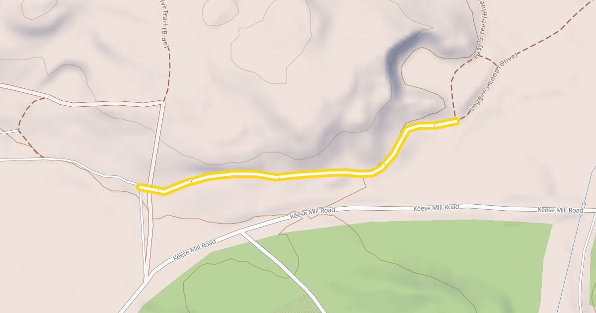 Map preview of Logger's Loop (Olive)