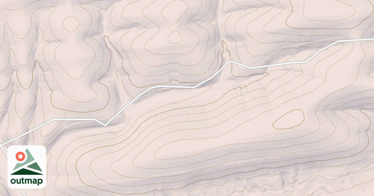 Map of JACK TURNER SPUR