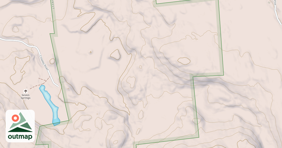 Map of South Trail