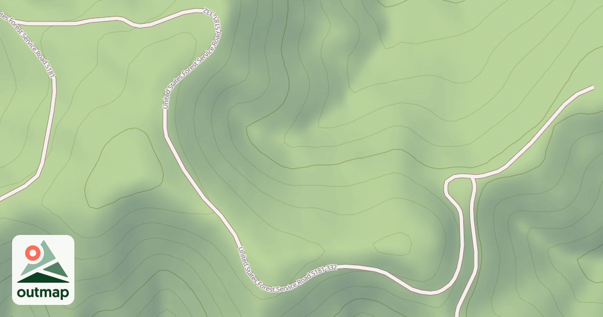 Map of USFS National Forest System Roads {C17C0262-B034-4E4D-B484-4F5486A13789}