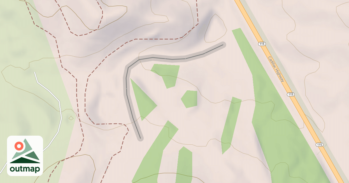Map of Megan's Way