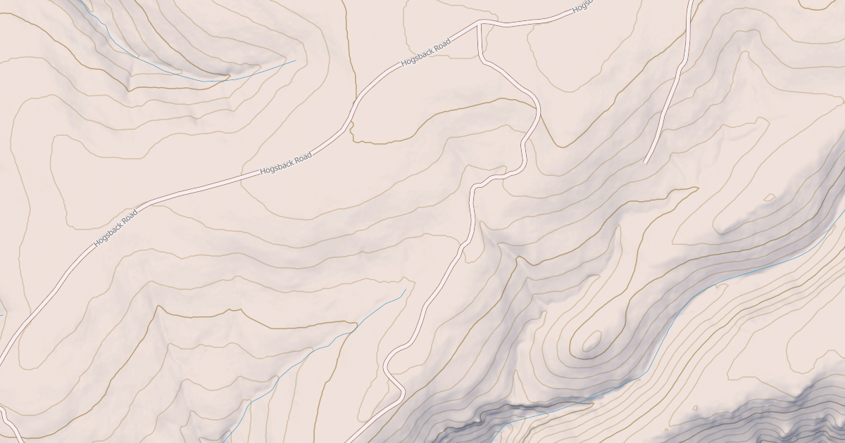 Map preview of HOGBACK S