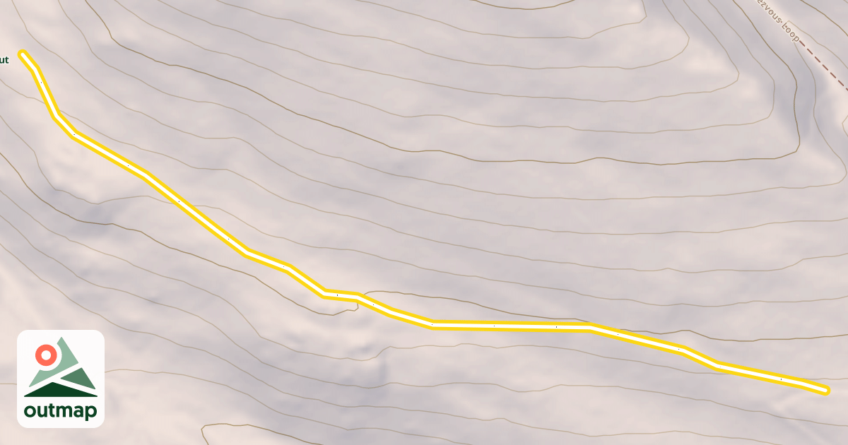 Map of Cassal Hut