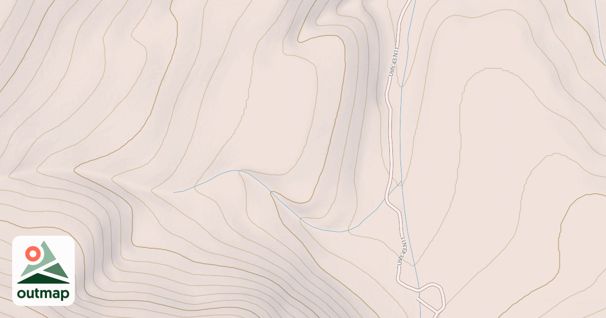 Map of BLUE FIRE