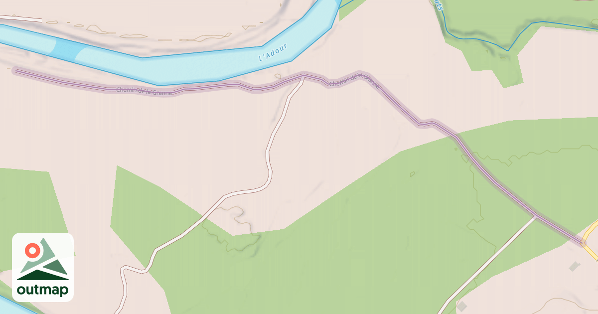 Map of Chemin de la Granne