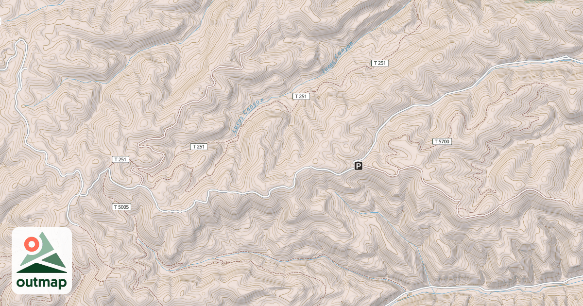 Map of USFS Motor Vehicle Use Map Roads {4764653B-4FD0-4117-98D9-97D4CCBAE51B}