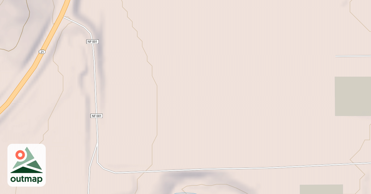 Map of LUCKY PEAK NURSERY