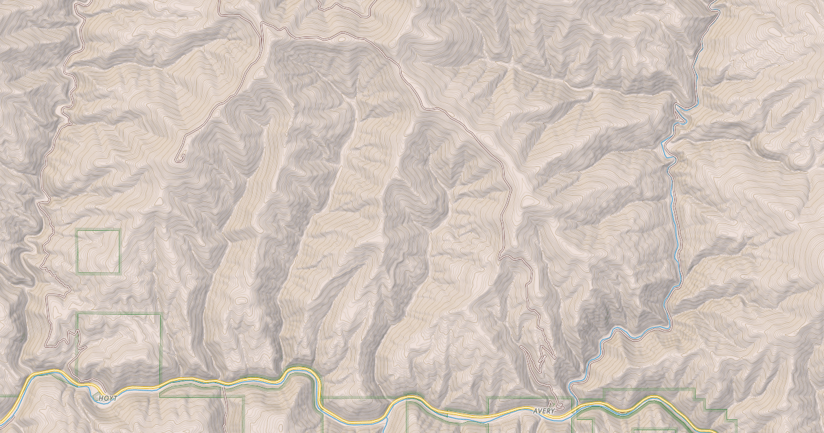 Map preview of DUNN PEAK